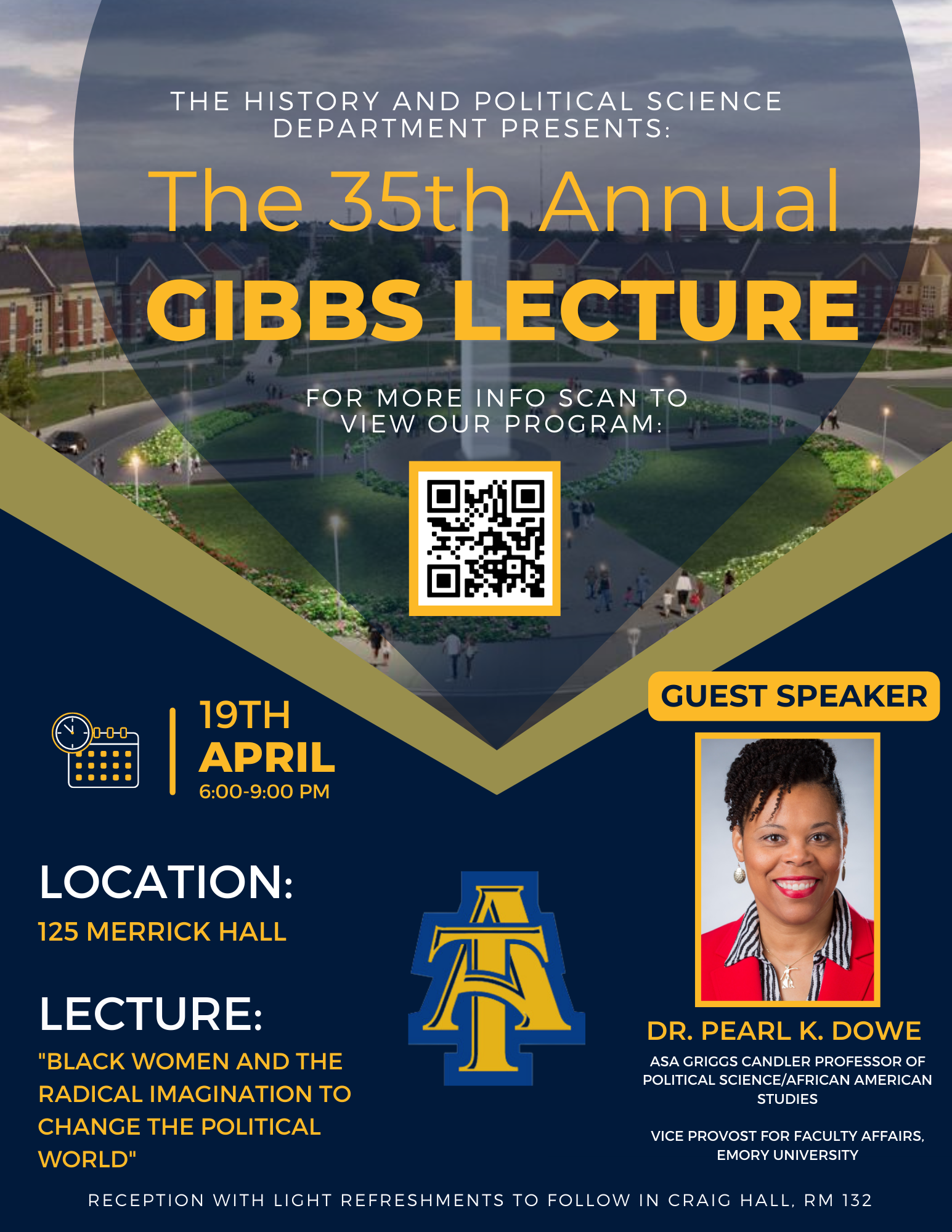 This is a photo of the 35th Annual Gibbs Lecture 