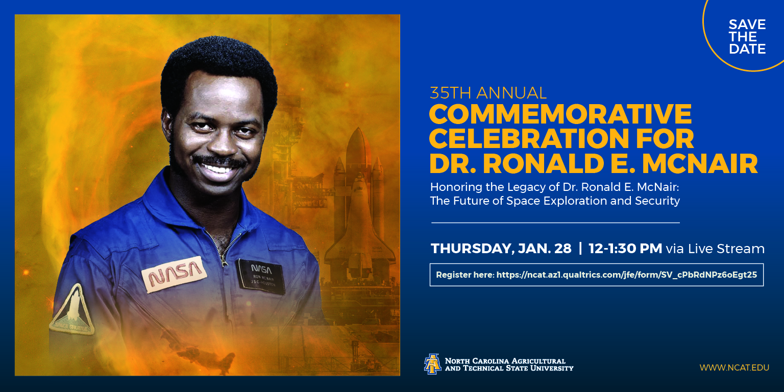 35th commemorative celebration of Dr. Ronald McNair