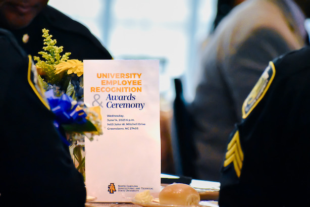 University Employee Recognition Event