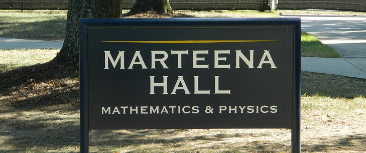 Marteena Hall sign