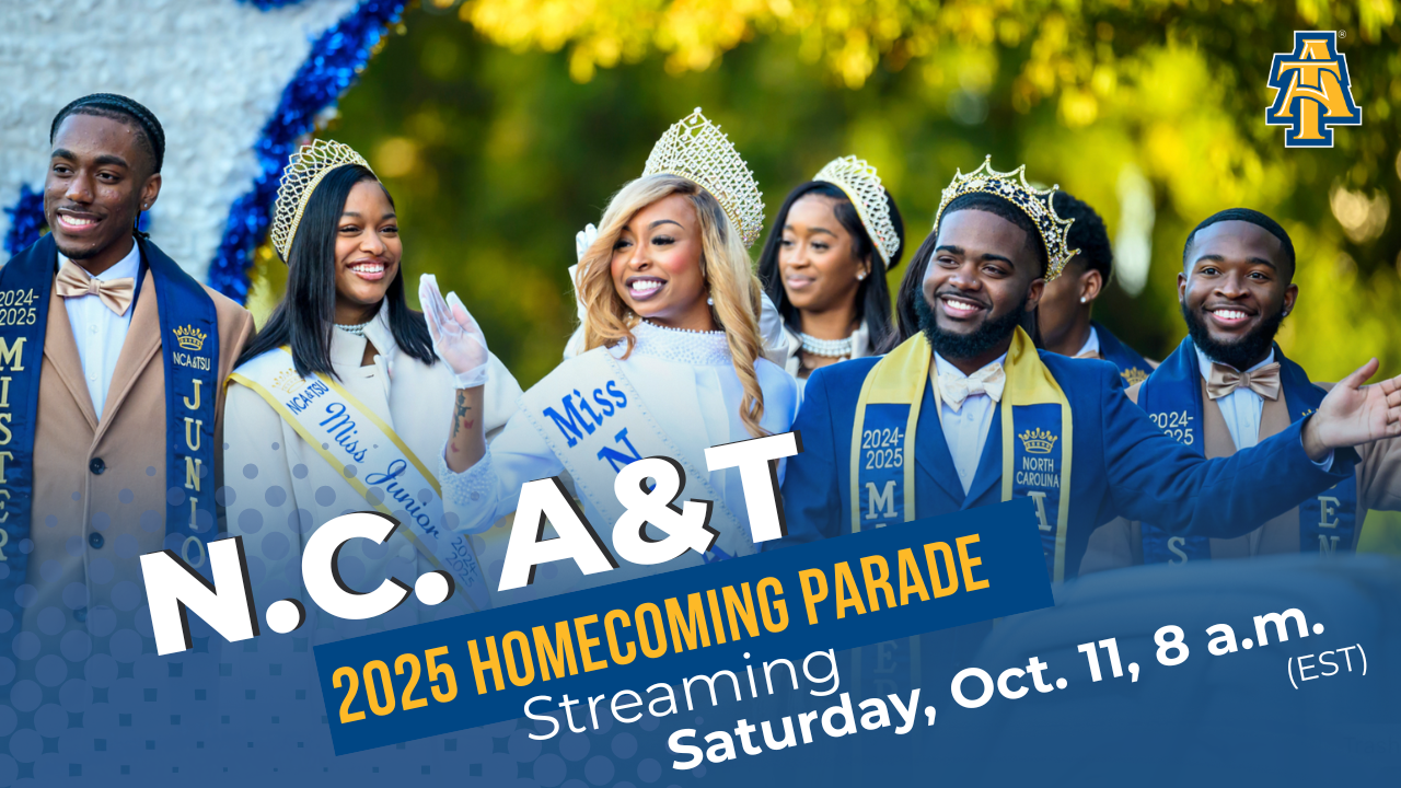 2025 Homecoming Parade Streaming Graphic