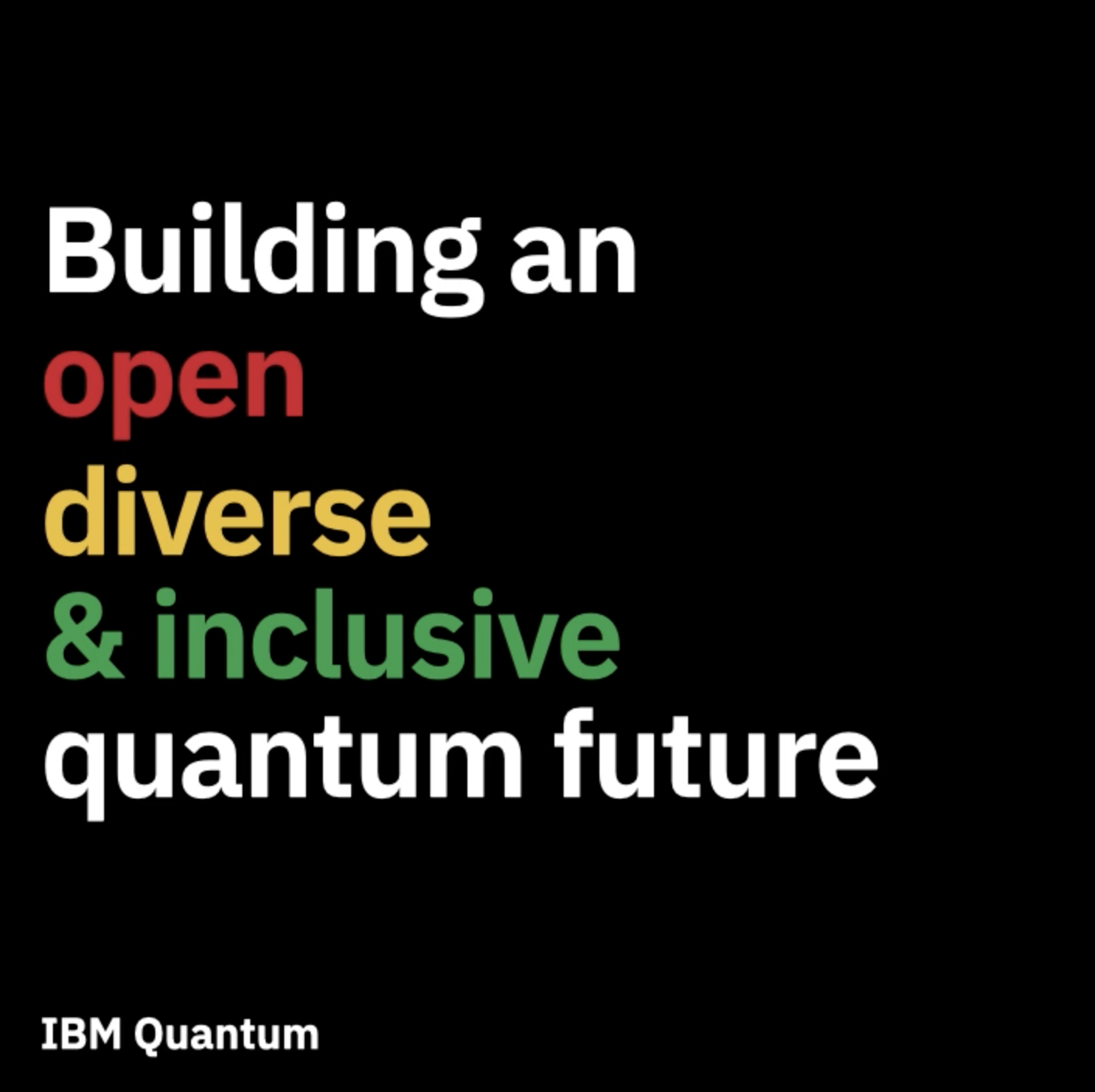 This is a photo of IBM's Quantum Center card
