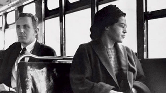 This is a photo of Rosa Parks