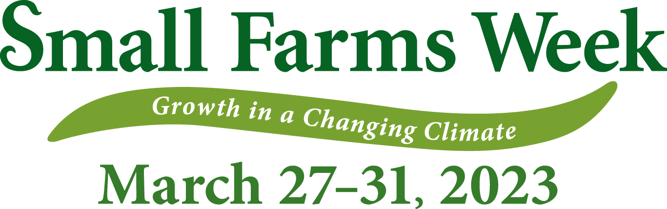 2023 Small Farms Week logo
