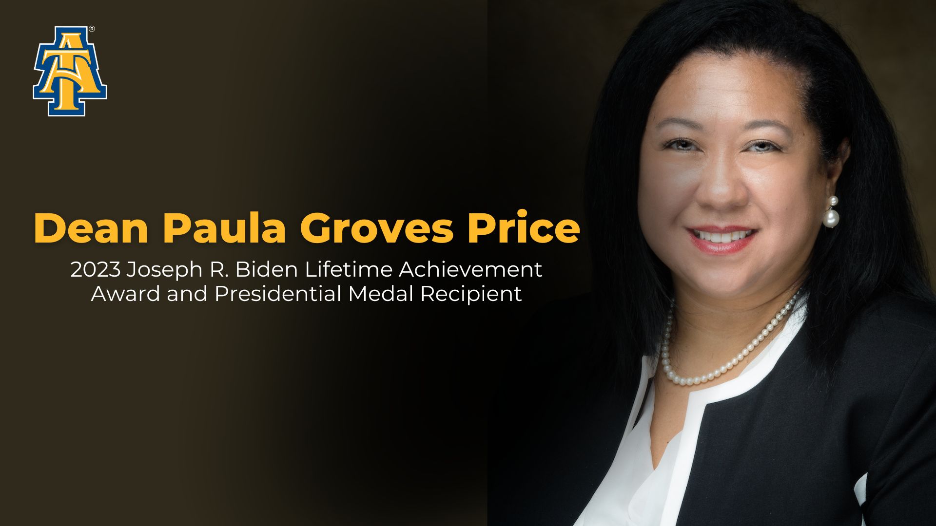 N.C. A&T’s Dean Paula Groves Price Receives Presidential Lifetime