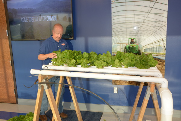 Virginia state University  Hydroponic Farm